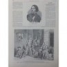 1885 EUGENE DELACROIX PEINTRE 3 JOURNAUX