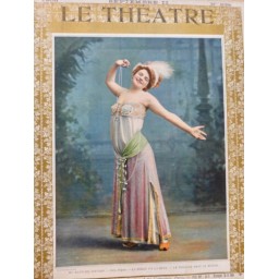 1908 THEATRE BLANCHE TOUTAIN BELLE BETE CARLOTTA ZAMBELLI REVUE DEUX MONDES