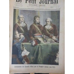 1902 NAPOLEON BONAPARTE CONSEIL ETAT PREMIER CONSUL 3EME