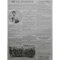 1918 ANZAC ROI GEORGE V REVUE TROUPE AUSTRALIEN NEO ZELANDAIS 2 JOURNAUX