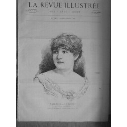 1881 PERSONNALITES CELEBRES RI MADEMOISELLE CHARVET COMEDIENNE PALAIS ROYAL