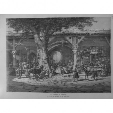 1879 I BAZAR DAMAS TABLEAU WERNER