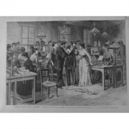 1879 I EMPLOI FEMMES TELEGRAPHIE