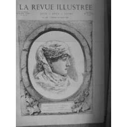 1881 PERSONNALITES CELEBRES RI MADEMOISELLE CASSAN COMEDIENNE PORTE SAINT MARTIN