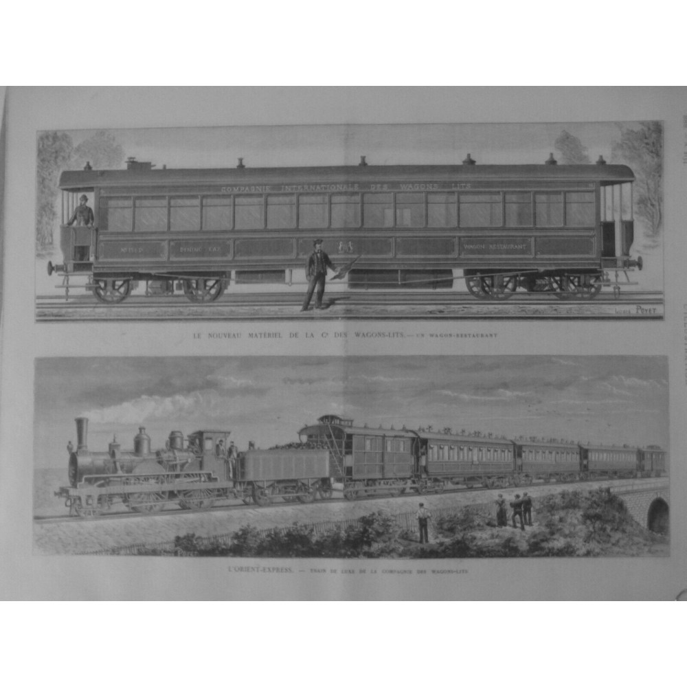 1884 I ORIENT EXPRESS TRAIN LUXE