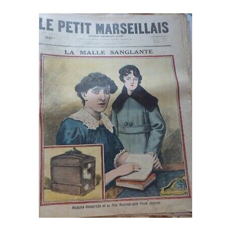 1922 PM MALLE SANGLANTE MADAME BESSARABO MLLE PAULE JACQUES