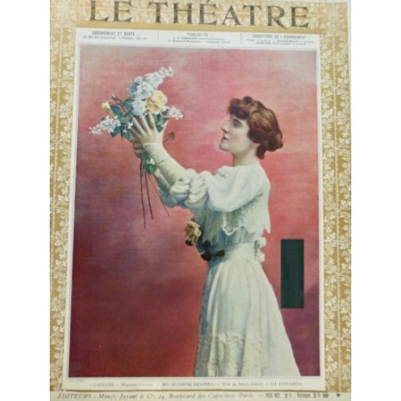 1905 THEATRE SUZANNE DESPRES MLLE GRANDJEAN JEANNE LION SIGNORET MOSNIER SYLVIE