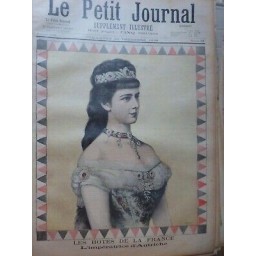 1896 PJ HOTES FRANCE IMPERATRICE AUTRICHE