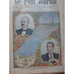 1907 PJ PRODIGES TELEGRAPHIE SANS FIL COMMUNICATION PARIS CASABLANCA