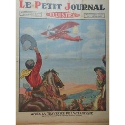 1930 PJ TRAVERSEE ATLANTIQUE AVION COSTES BELLONTE SURVOLE CONTINENT AMERICAIN