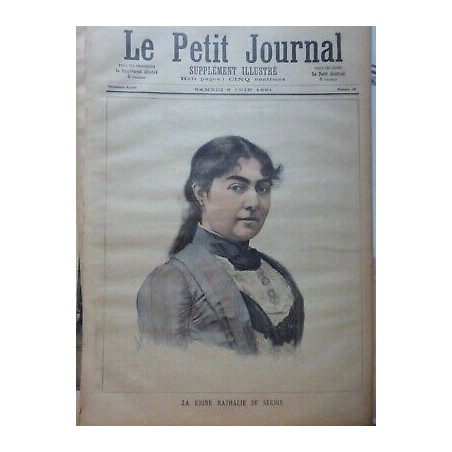 1891 PJ REINE NATHALIE SERBIE