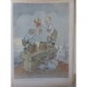 1905 LE RIRE NOEL JEUX ENFANTS ESPIEGLES RECUPERENT JOETS CHEMINEE DESSIN HAYE