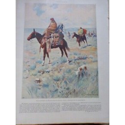 1889 I ARGENTINE CARAVANE TEHUELCHES PAMPA CHOIQUENILAHUE