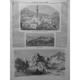 1849 I SOMMET MONT SINAI ASPECT INTERIEUR COUVENT SAINTE CATHERINE