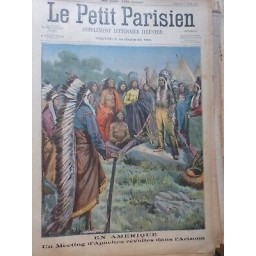 1907 PP AMERIQUE MEETING APACHES REVOLTES ARIZONA