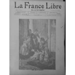 1907 ENFANTS BALANCOIRE REVERIE ESCARPOLETTE CULBUTE 2 JOURNAUX