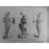 1885 COSTUMES ARMEE TYPES SOLDATS INDOUS CONFLIT ANGLO-BIRMAN