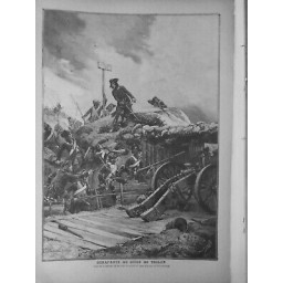 1902 NAPOLEON BONAPARTE SIEGE TOULON TABLEAU LE DRU