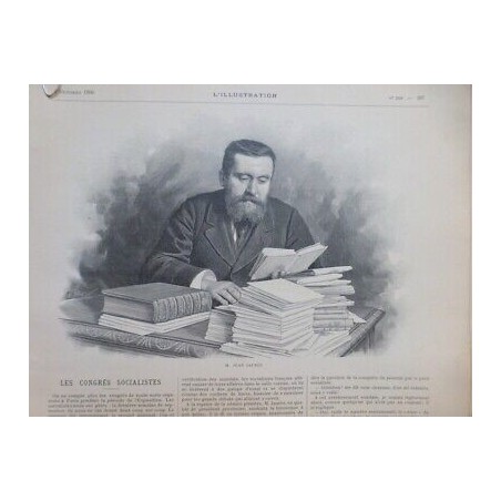 1900 I JEAN JAURES CONGRES SOCIALISTES