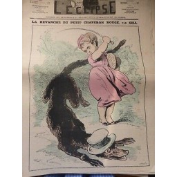 1875 ECLIPSE REVANCHE PETIT CHAPERON ROUGE DESSIN GILL