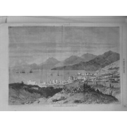 1860 SYRIE VUE BEYROUTH DESSIN MOREL FATIO