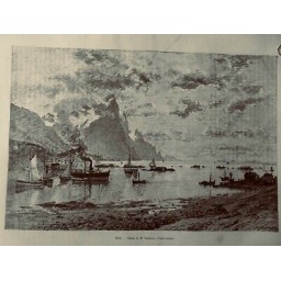 1887 TDM VOYAGE LAPONIE BODO DESSIN M.NORMANN