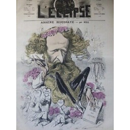 1868 PERSONNALITE  ARSENE HOUSSAYE