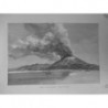 1892 VOLCAN ETNA ERUPTION DESSIN M.KOERNER