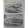 1883 VOLCANS VILLE PUY VUE TEMPLE BOEROE BOEROE DETRUIT ILE JAVA