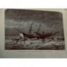 1884 TDM VOYAGE BAIE LADY FRANKLIN PROTEUS BRISANT GLACE DESSIN TH.WEBER