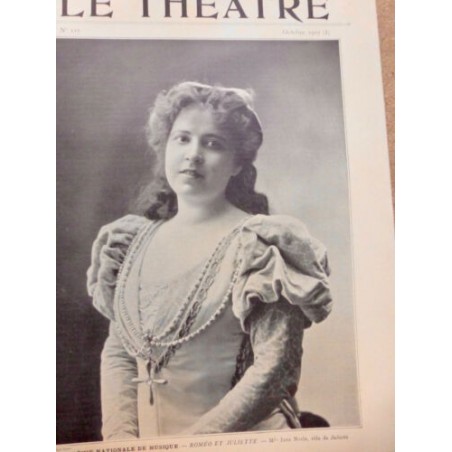 1903 THEATRE JANE NORIA ROMEO JULIETTE ROSE FEART DUFRENE MAÏA DORGERE ROGGERS