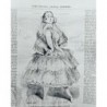 1854 I PEPA VARGAS DANSEUSE ESPAGNOLE THEATRE PALAIS ROYAL PARIS