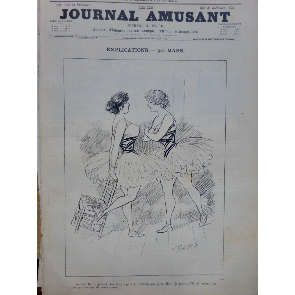 1897 JA DANSEUSE DANSE TUTU COLLANT CHAUSSON POINTE COIFFURE