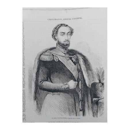 1854 I PRINCE DEMETRIUS STIRBEY HOSPODAR VALACHIE CHEF