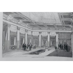 1854 I POMPEI MAISON COMPLUVIUM FONTAINE BASSIN