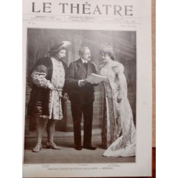 1909 THEATRE AFFRET DUBEL GRESSE STAATS ZAMBELLI LUTZI LION HERLEROY GUNSBOURG