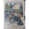 1901 ETATS UNIS FOULE LYNCHANT NOIRS ACCUSES ASSASSINAT FEMME BLANCHE