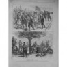 1876 UI SERBIE BELGRADE MILICIENS SERBES CAMP DELIGRAD BLESSES SOIGNES PARAKJIN