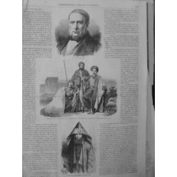 1863 PRINCES CONFEDERATION ARMENIENNE ZEITHOUN PRETRE ARMENIEN MISSION PARIS