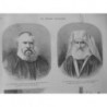 1872 HASSOUN ANCIEN PATRIARCHE ARMENIEN PARTI ROME KOUPELIAN PATRIARCHE ACTUEL