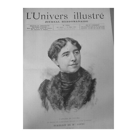 1893 UI AFFAIRE PANAMA LESSEPS PROCES CORRUPTION COUR ASSISES MME COTTU