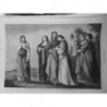 1866 UI DANTE FEMMES NOBLES RAVENNE TABLEAU ANSELME FEUERBACH