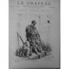 1884 CLAIRON TROMPETTE CIGARRETTE DESSIN JULES LAVEE