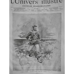 1888 UI ARMEE FRANCAISE FUSILIER MARIN BERET POMPON