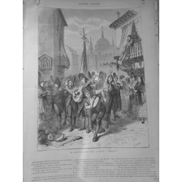 1870 UI CARNAVAL ESPAGNE MADRID MI CAREME