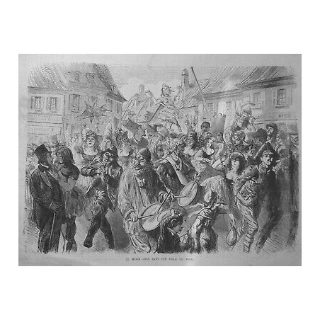 1873 PI CARNAVAL MARDI GRAS VILLE NORD