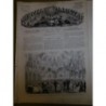 1868 BAL BIENFAISANCE GRAND HOTEL PROFIT CHOMEURS VALSE POLKA DESSIN DESROCHES