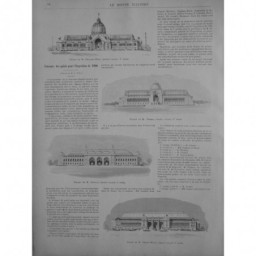 1896 MI CONCOURS PALAIS EXPOSITION 1900