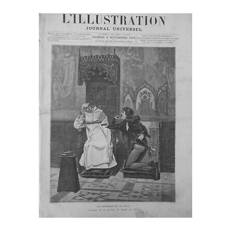 1879 FOLIE CONFESSION FOU TABLEAU M FRAPPA