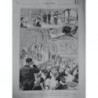 1891 UI PARIS REPRESENTATION THEATRE D'APPLICATION COEUR SANG DRAME MME.MANNUELA